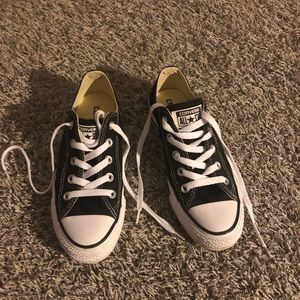Black Converse Chuck Taylors men’s 4 or women’s 6
